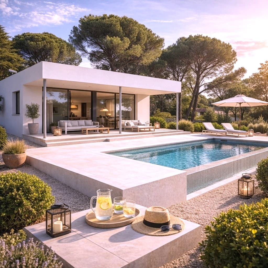 Modern villa near the town centre and the coast of Calonge